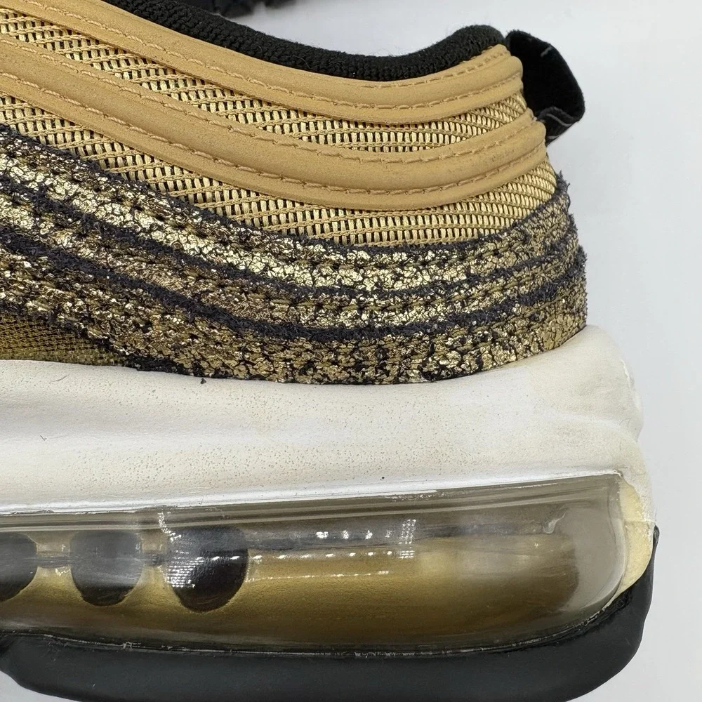 Nike Sneakers Women's GoldAir Max 97 'Cracked Gold' | DO5881 700 2021 Size W‎ 8